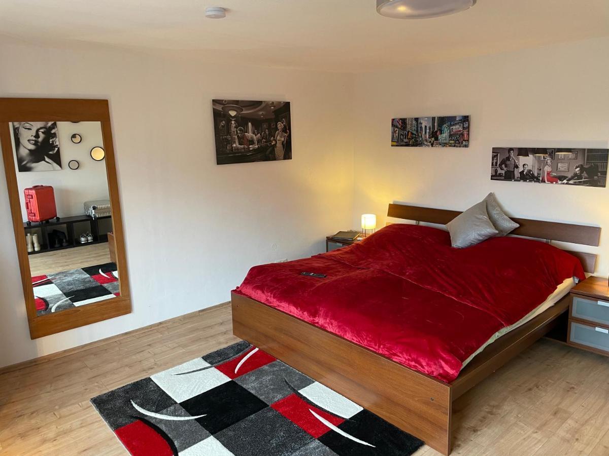 Ferienhaus Rheinnaehe Lykershausen Esterno foto